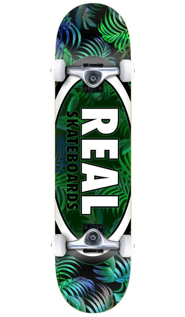 Real Tropics Oval II 8.0 Complete Skateboard  Real   