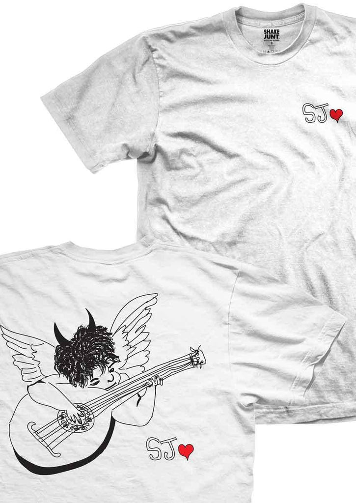 Shake Junt Lil Angel T-Shirt White  Shake Junt   