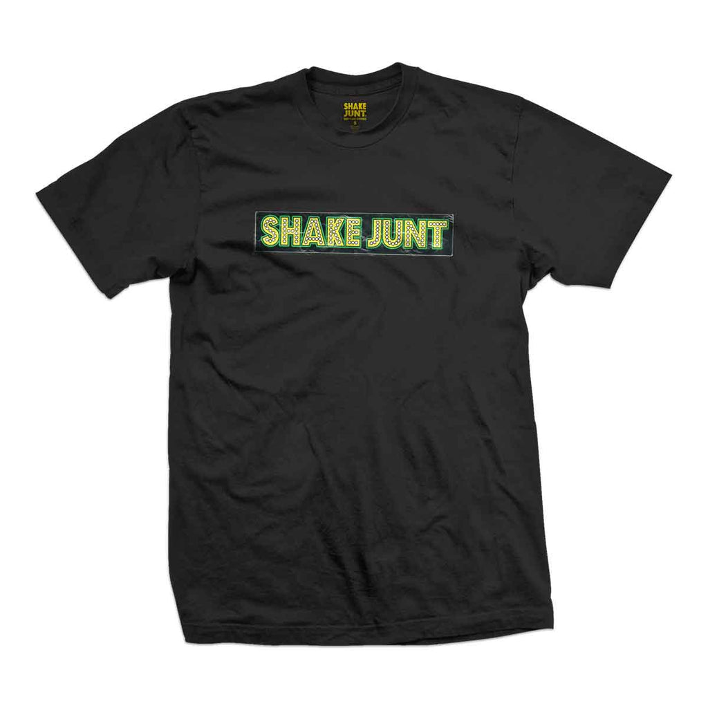 Shake Junt Stretch Sticker T-Shirt Black  Shake Junt   