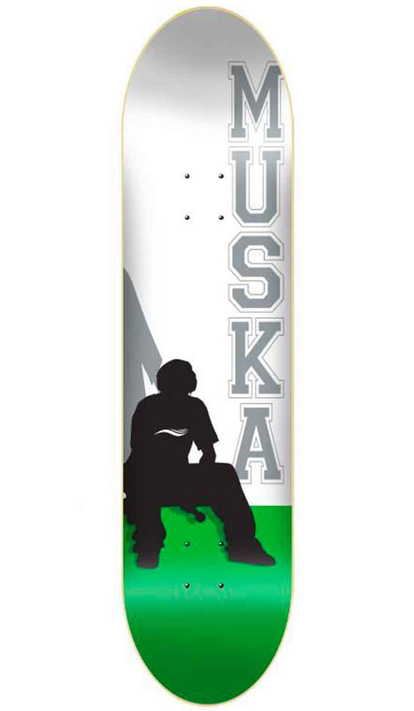 Shorty's Chad Muska Silhouette 8.5 Deck Green  Shortys   