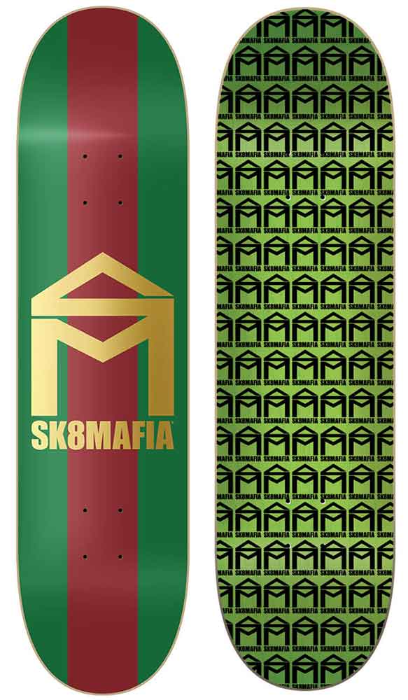 Skatemafia House Logo GG 8.25 Deck  Sk8mafia   