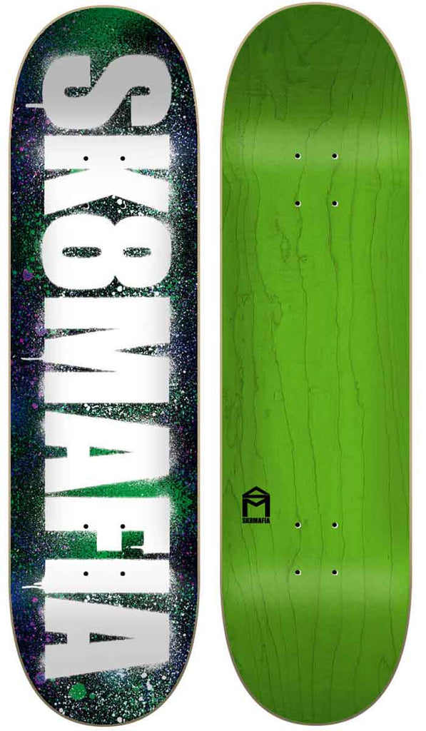 Skatemafia OG Logo Stencil 8.0 Deck  Sk8mafia   