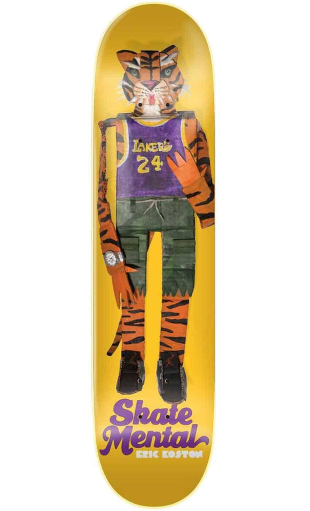 Skate Mental Koston Tiger 8.375 Deck Orange  Skate Mental   