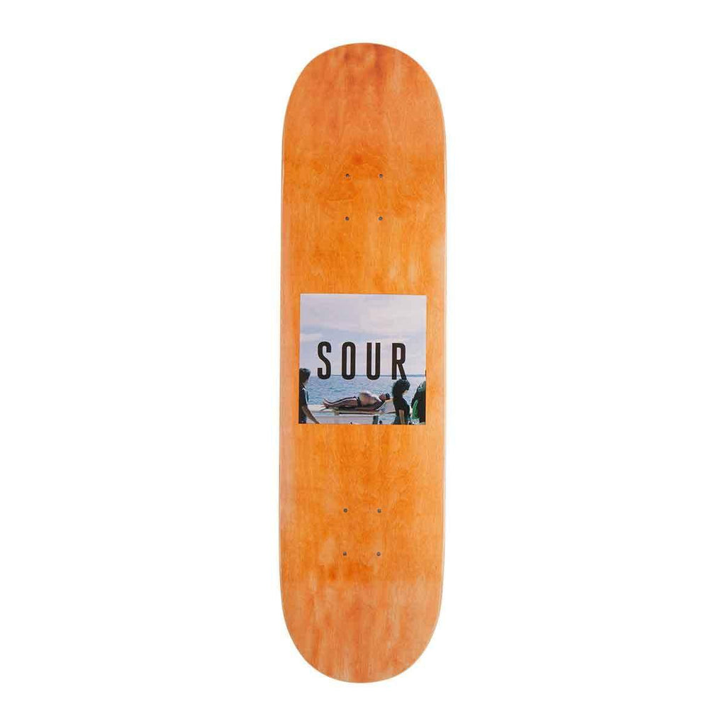 Sour Solution Box Logo Lomar Belly 8.125 Deck  Sour   