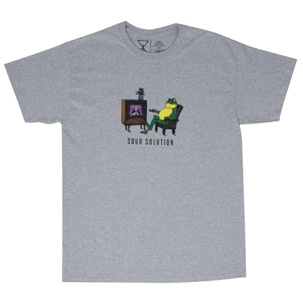 Sour Solution Brain Gone T-Shirt Heather Grey  Sour   