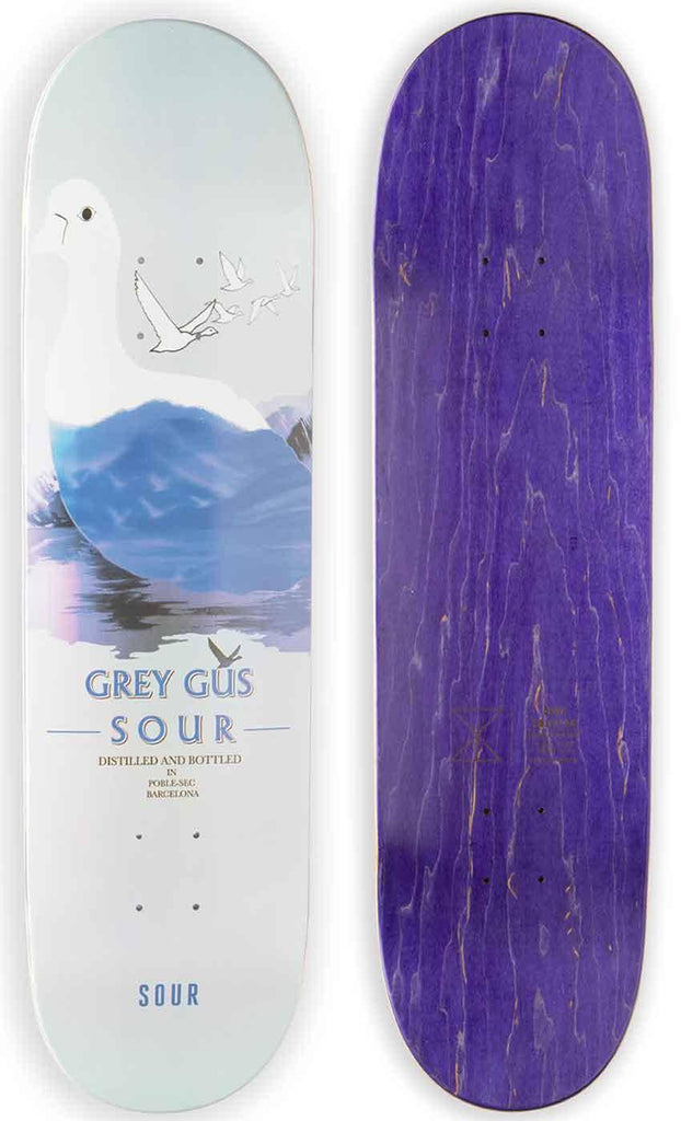 Sour Solution Gustav Grey Gus 8.25 Deck  Sour   