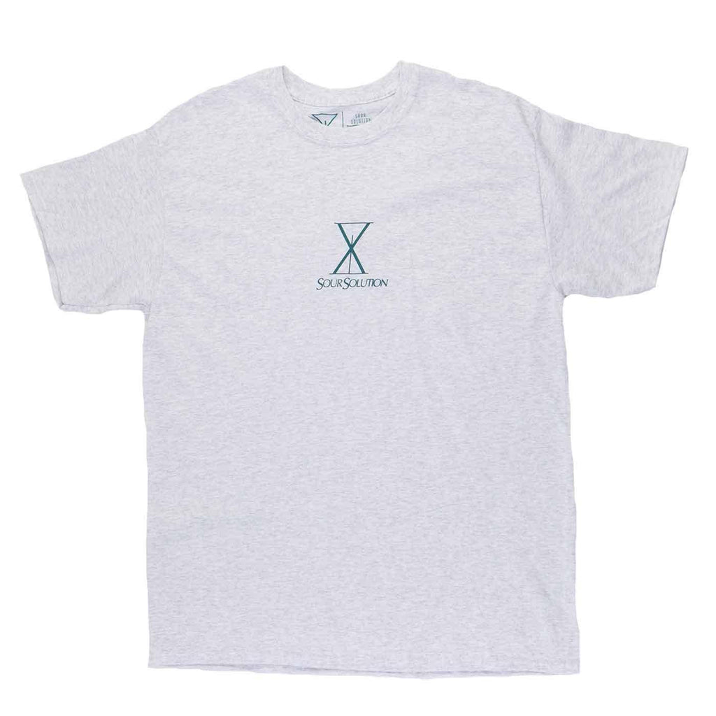 Sour Solution Lux T-Shirt Heather Grey  Sour   