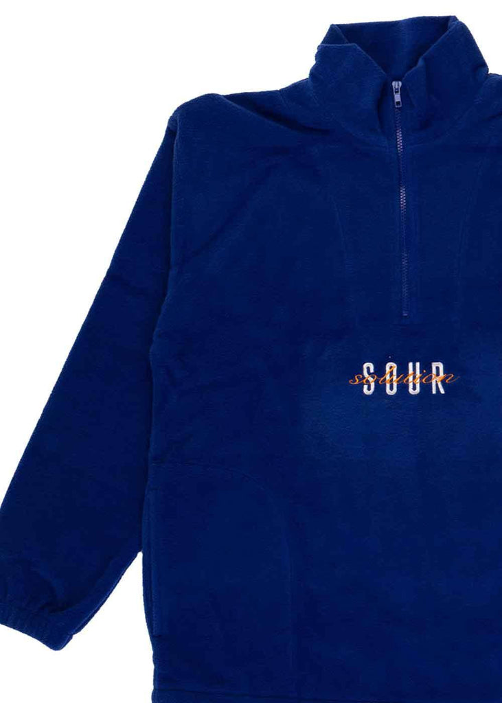 Sour Spothunter 1/4 Zip Fleece Jacket Blue  Sour   