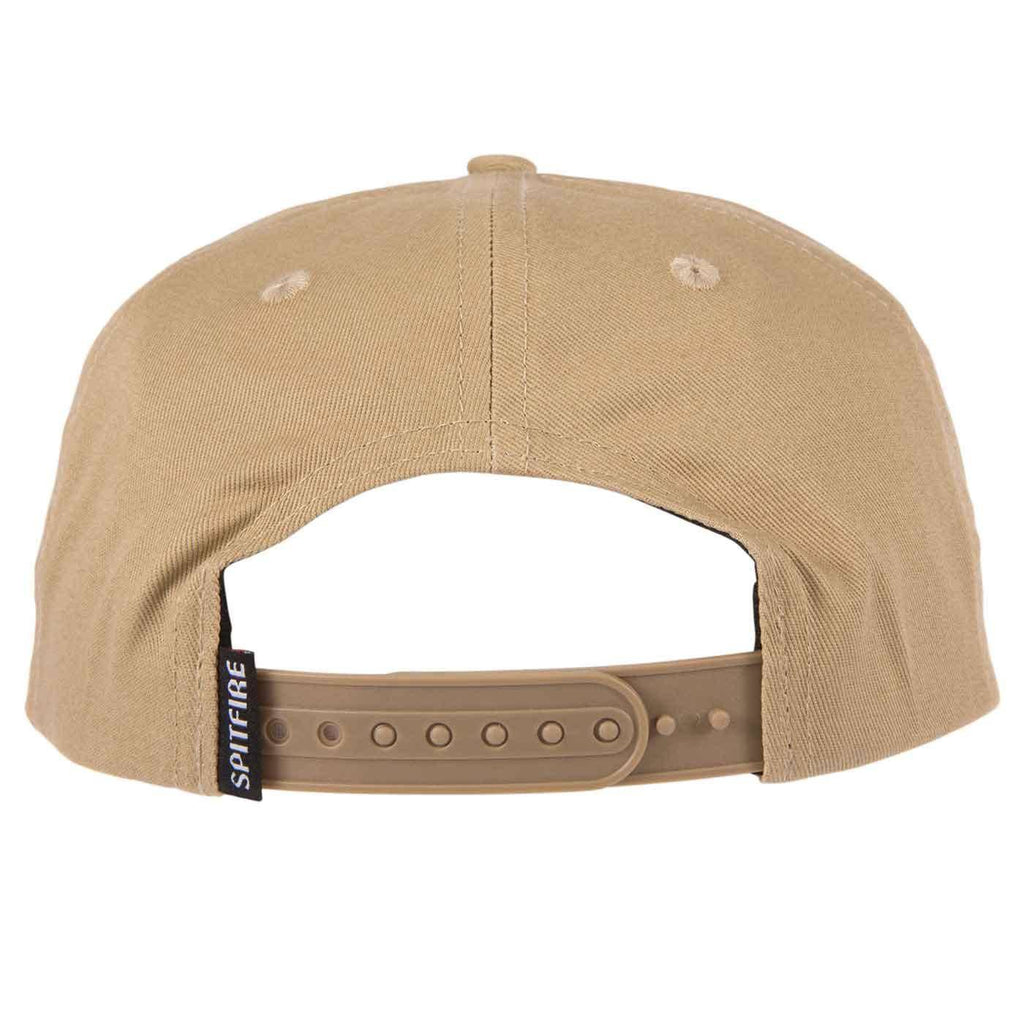 Spitfire Bighead Fill Snap Back Cap Tan Orange  Spitfire   