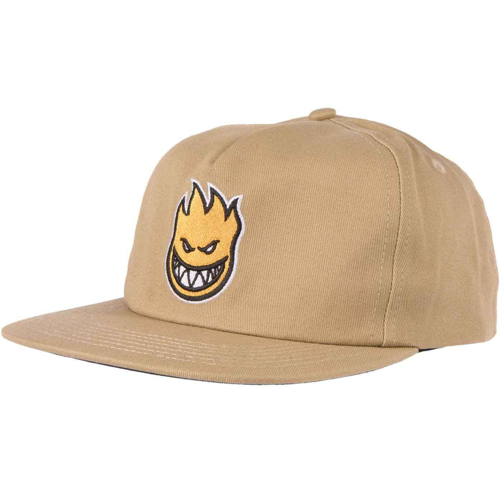 Spitfire Bighead Fill Snap Back Cap Tan Orange  Spitfire   