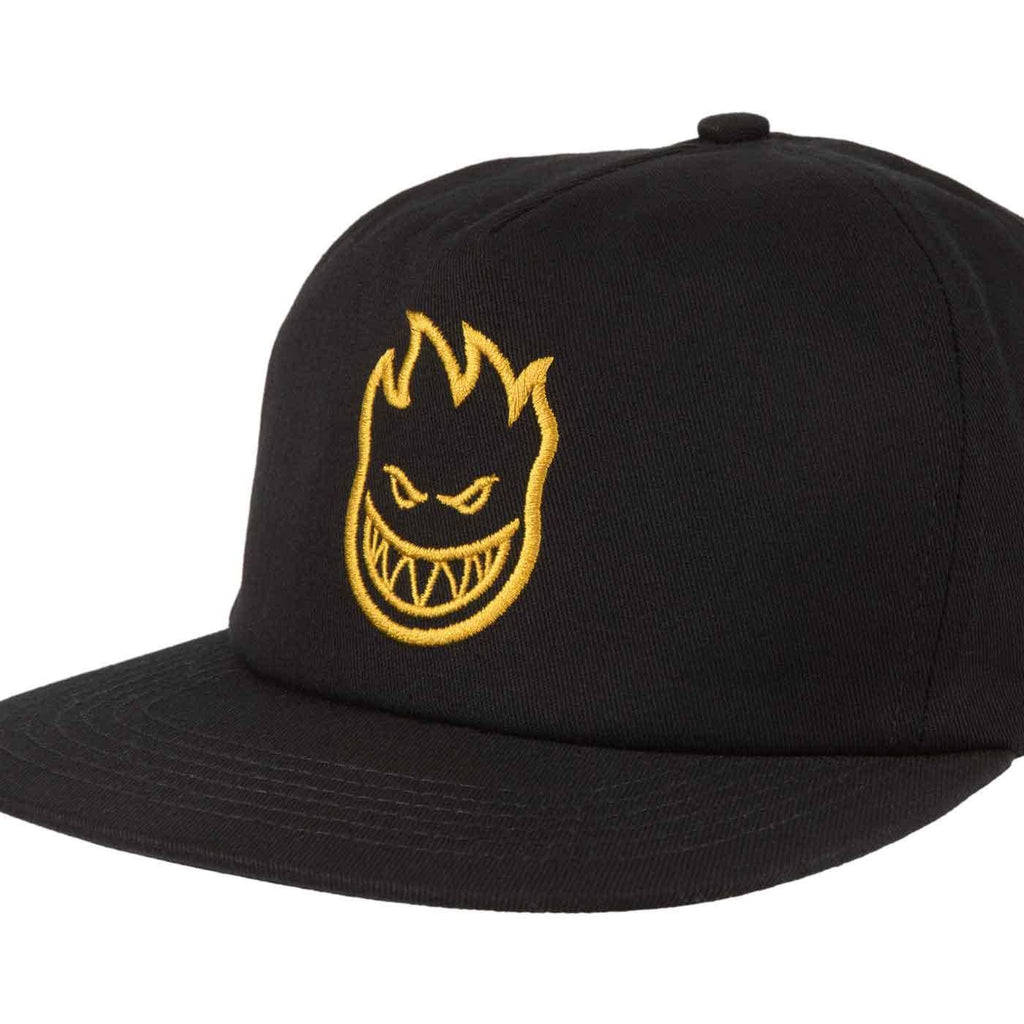 Spitfire Bighead Snap Back Cap Black Gold  Spitfire   