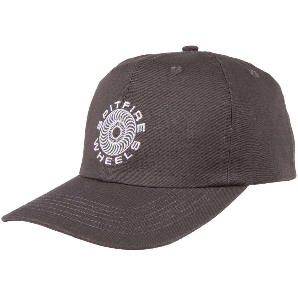 Spitfire Classic 87 Swirl Strap Back Cap Dark Grey White  Spitfire   