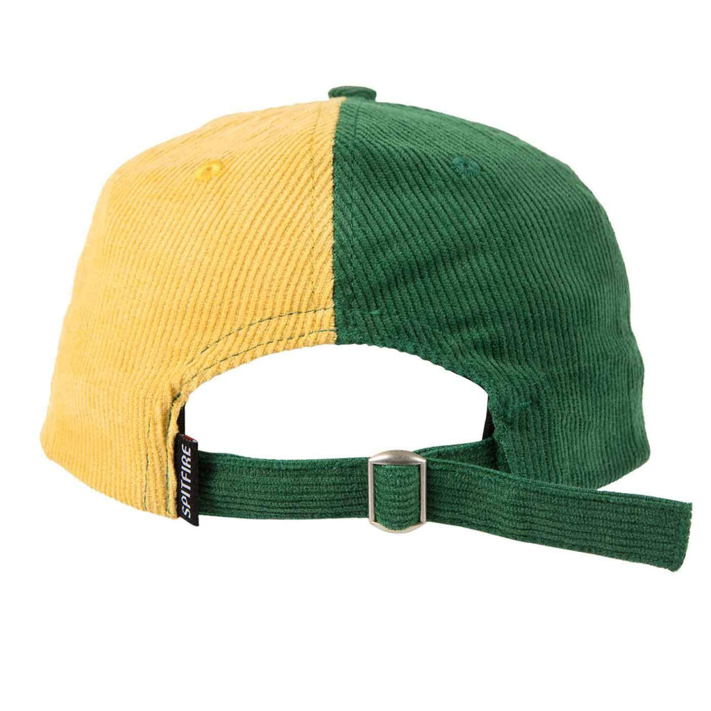 Spitfire Lil Bighead Strap Back Cap Dark Green Yellow  Spitfire   