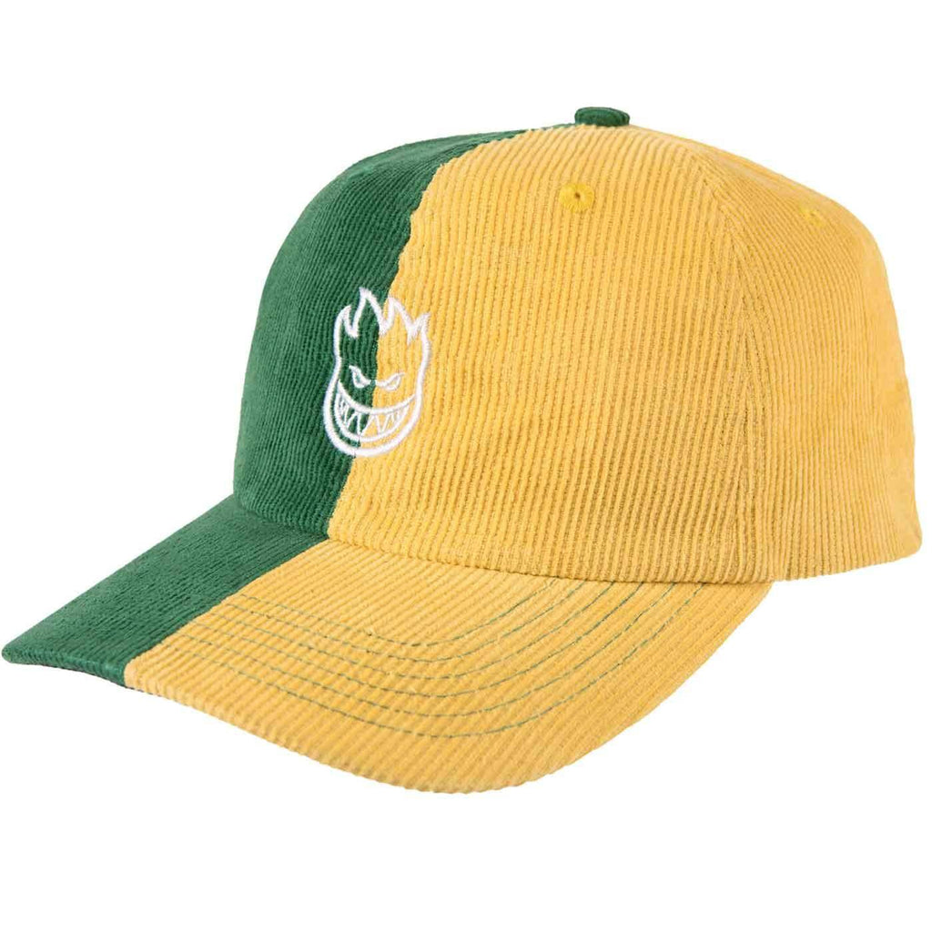 Spitfire Lil Bighead Strap Back Cap Dark Green Yellow  Spitfire   