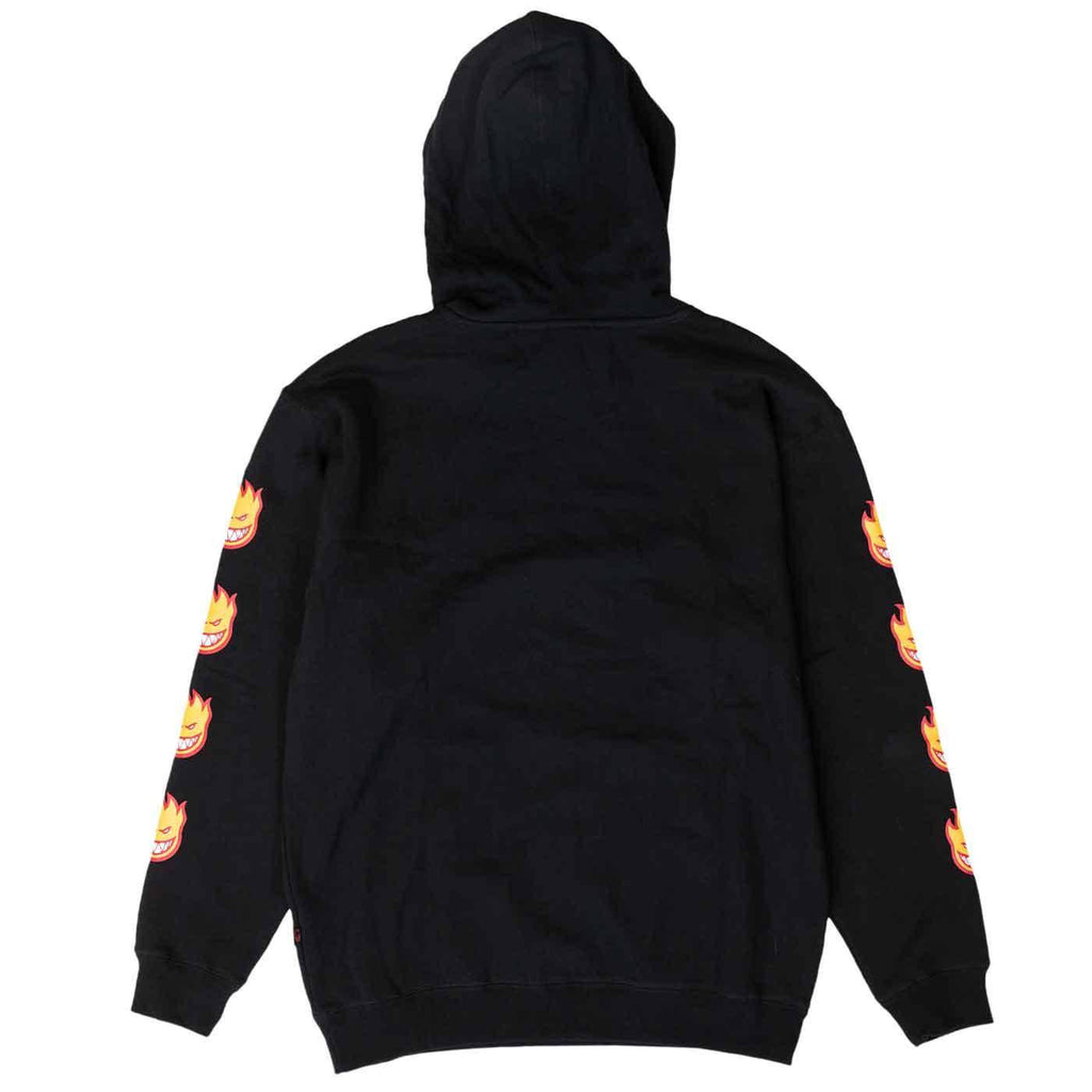 Spitfire Old E Bighead Fill Sleeve Hoodie Black  Spitfire   