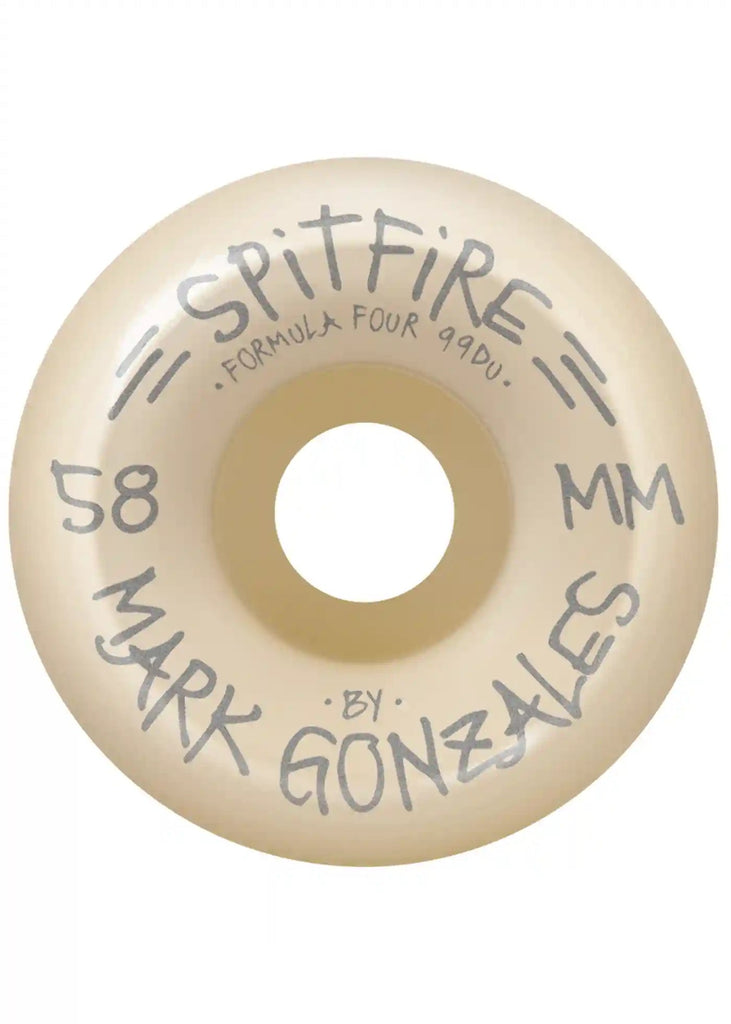 Spitfire 58 mm 99A Formule quatre roues coniques complètes Spitfire 58 mm 99A Formule quatre roues coniques complètes