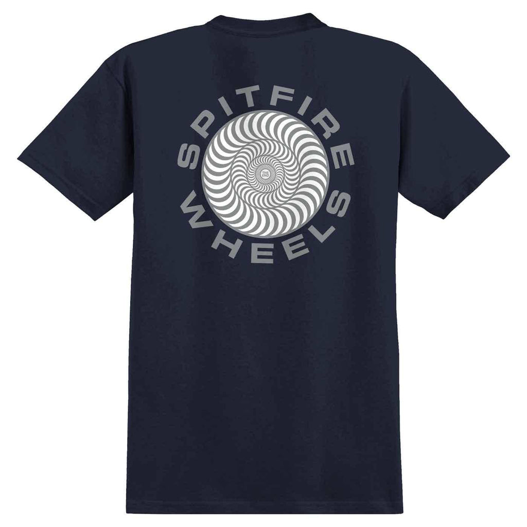 Spitfire Classic 87 Swirl T-Shirt Navy  Spitfire   