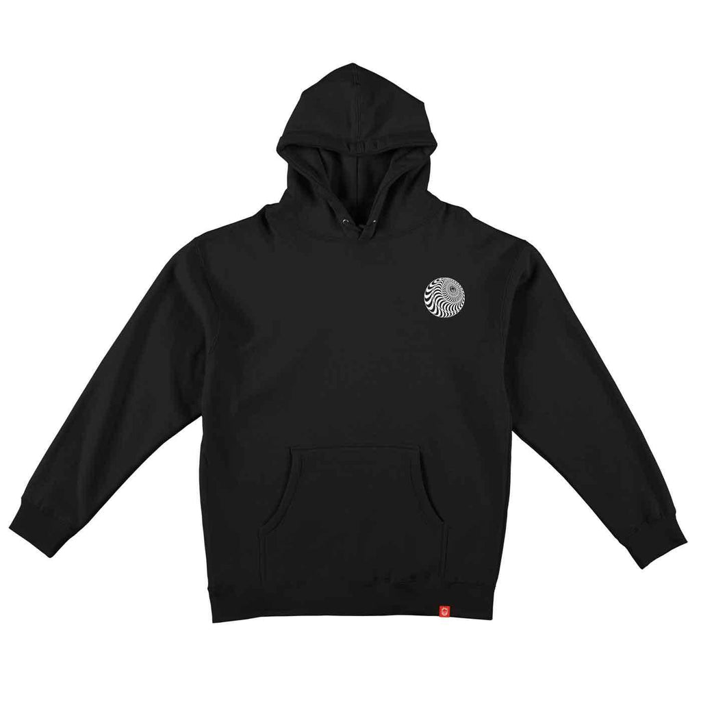 Spitfire Skewed Classic Hooded Sweatshirt Black  Spitfire   