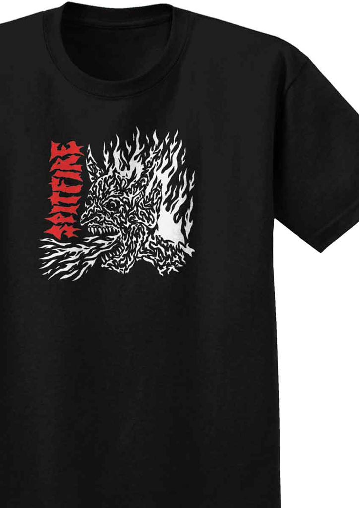 Spitfire X Lotties SF Fiend T-Shirt Black  Spitfire   