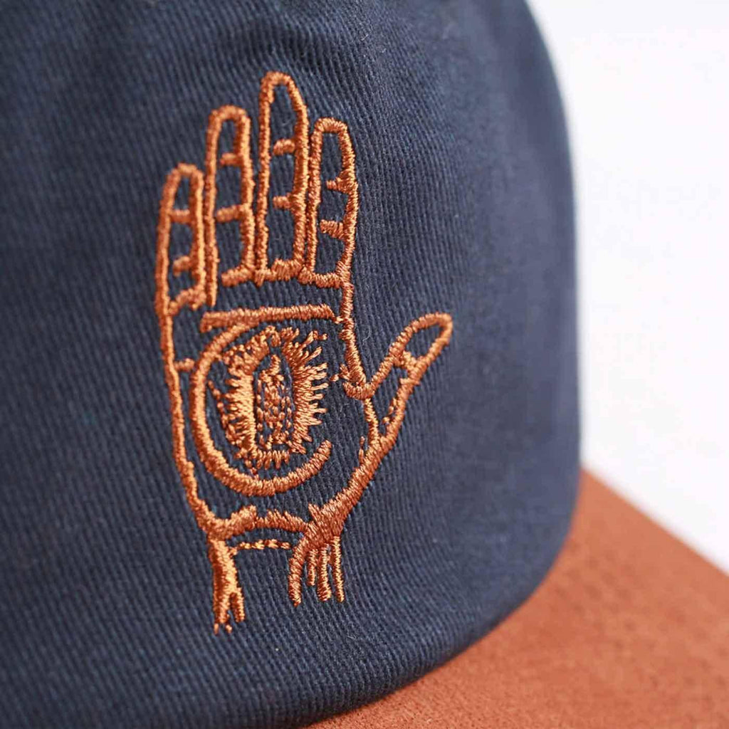 Theories Hand of Theories Strapback Cap Navy Aubum  Theories   