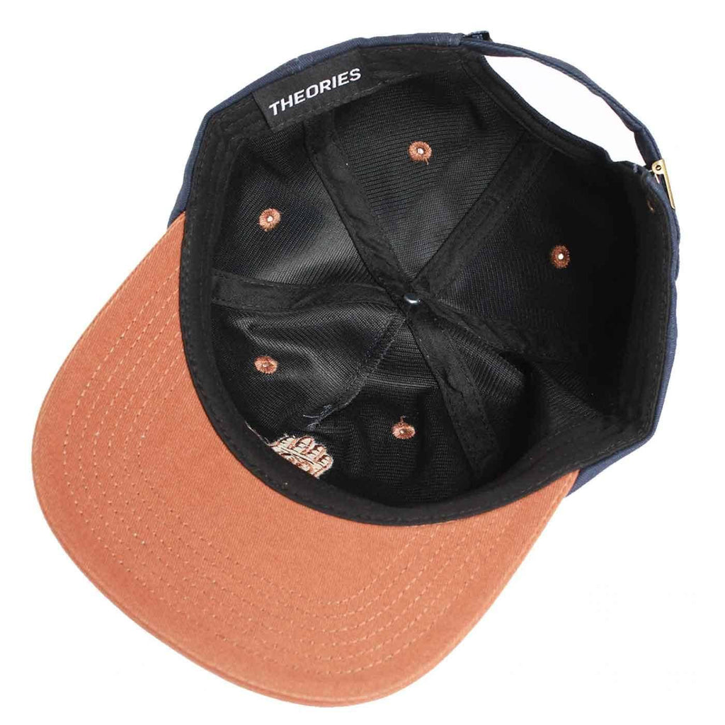 Theories Hand of Theories Strapback Cap Navy Aubum  Theories   