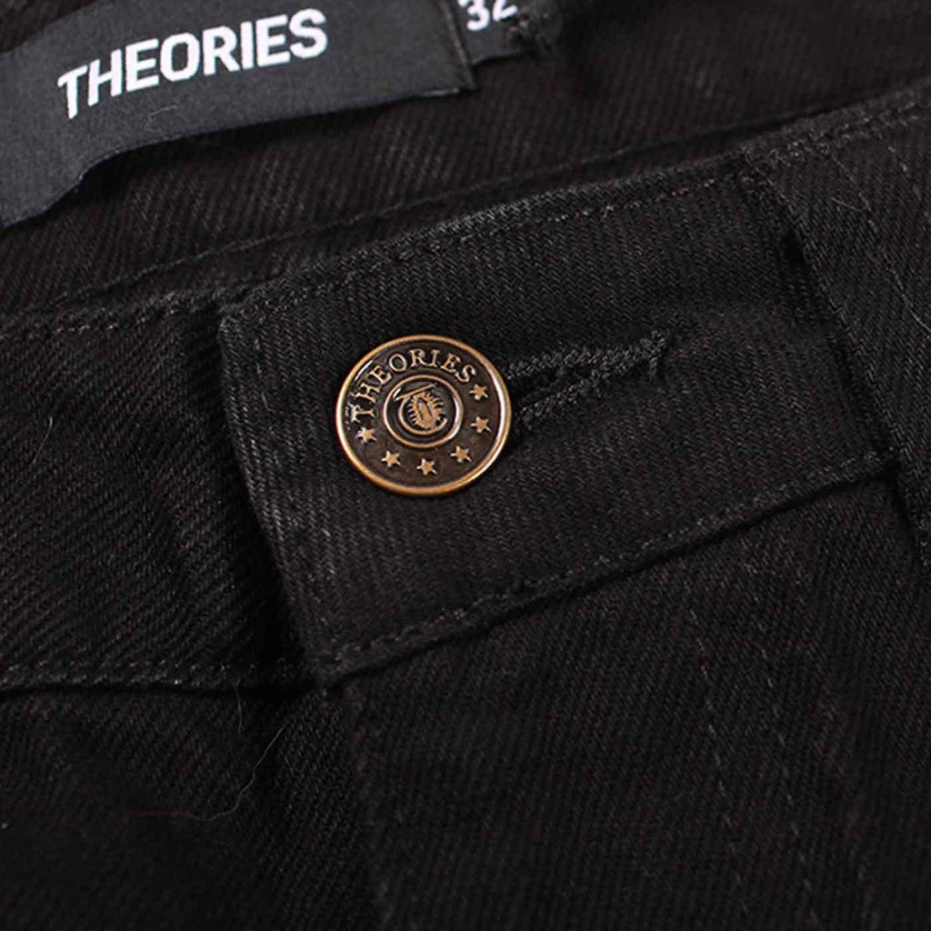 Theories Plaza Jeans Black  Theories   