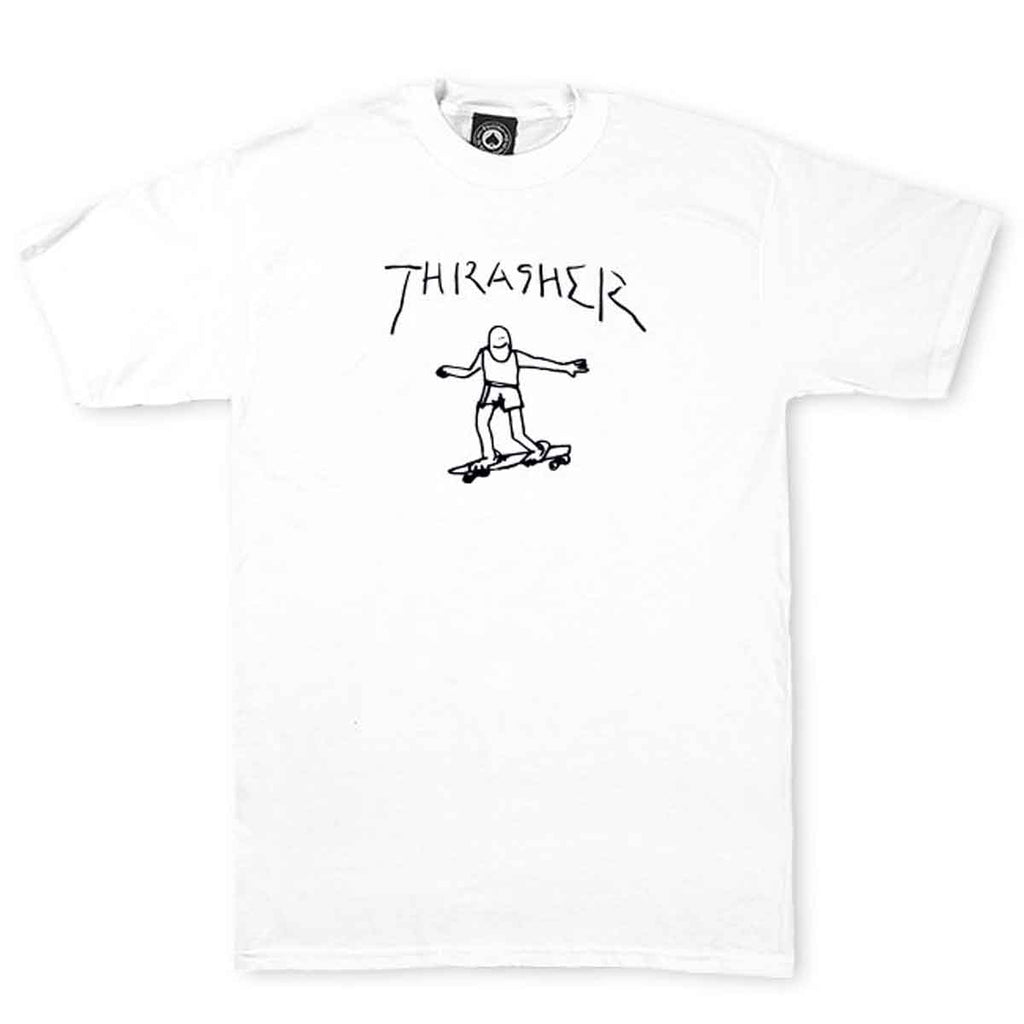 Thrasher Gonz T-Shirt White Handelsware Thrasher   