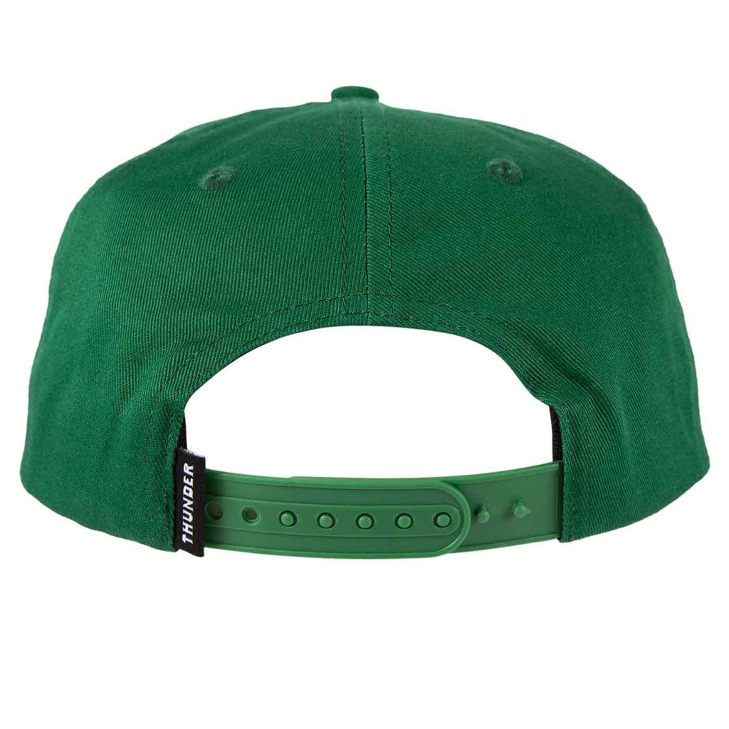 Thunder Charged Grenade Snap Back Cap Dark Green  Thunder   