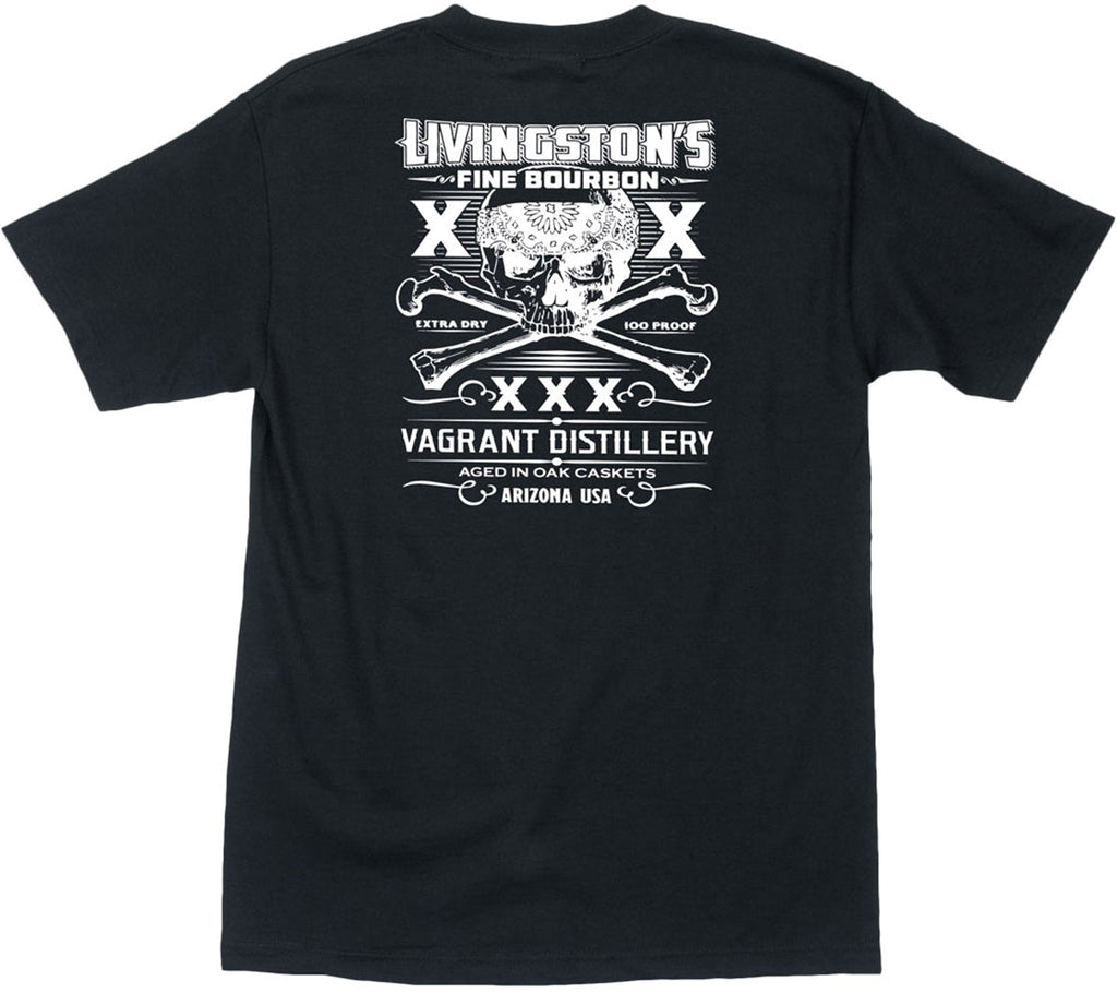 Vagrant Fine Bourbon Tee Black  Vagrant   