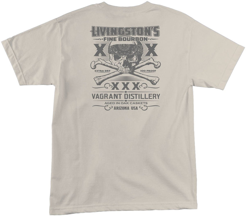 Vagrant Fine Bourbon Tee Sandstone  Vagrant   