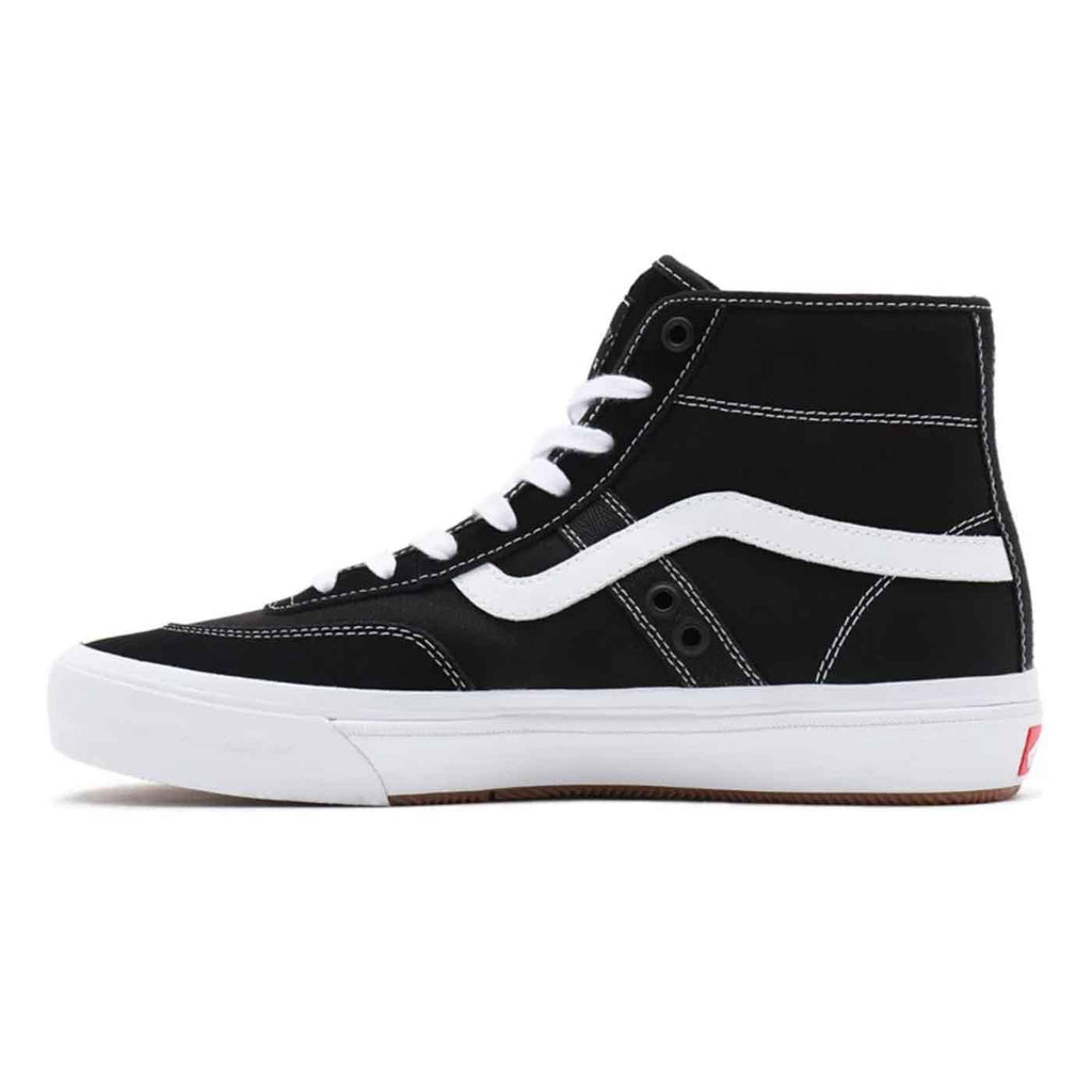 Vans Skate Crockett High Skateschuh Black White  Vans   