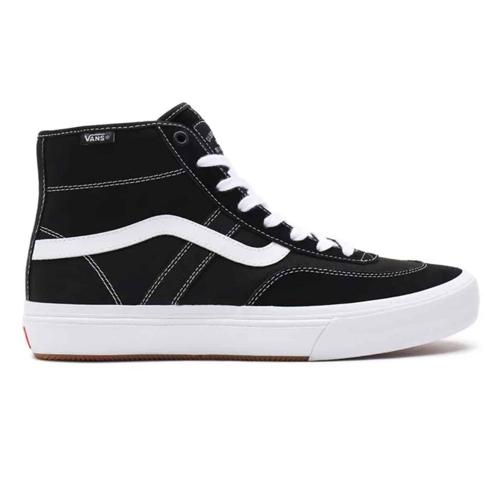 Vans Skate Crockett High Skateschuh Black White  Vans   
