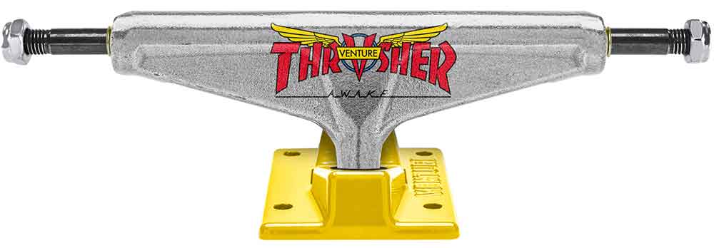 Venture X Thrasher 6.1 Hi Polished Yellow Trucks  Venture   