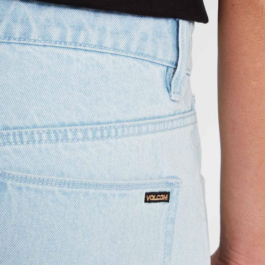 Volcom Billow Super Loose Fit Jeans Light Blue  Volcom   