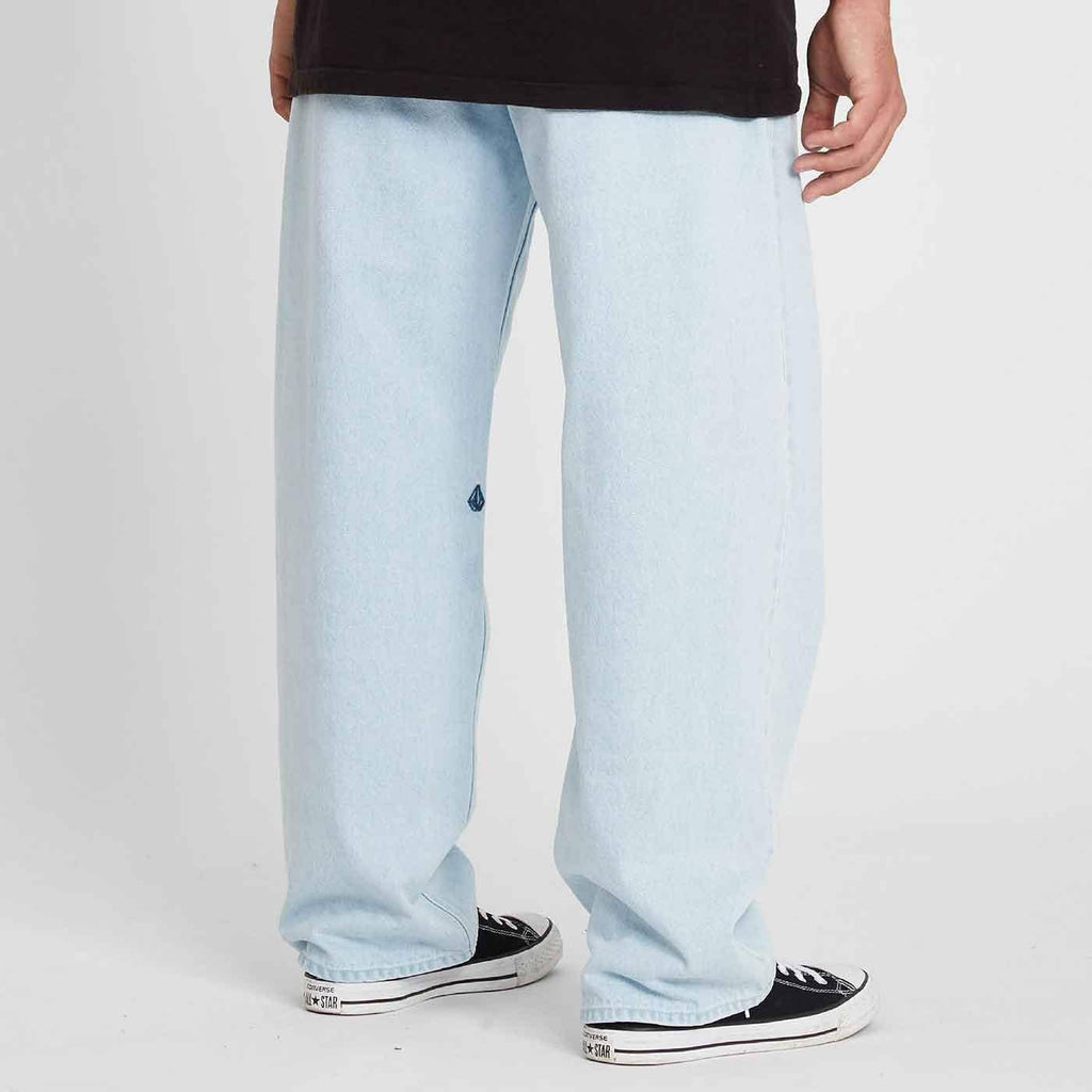 Volcom Billow Super Loose Fit Jeans Light Blue  Volcom   