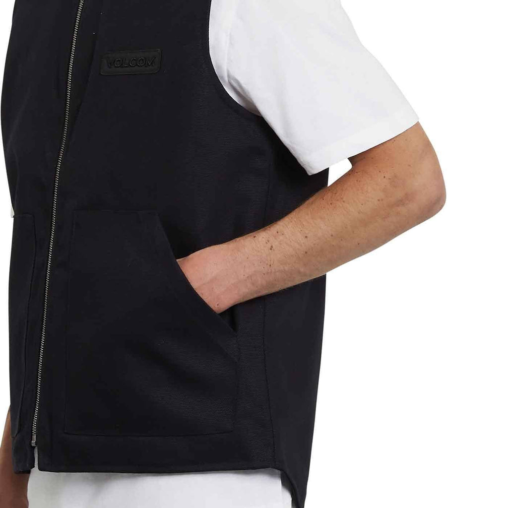 Volcom Colin Provost Canvas Vest Black  Volcom   