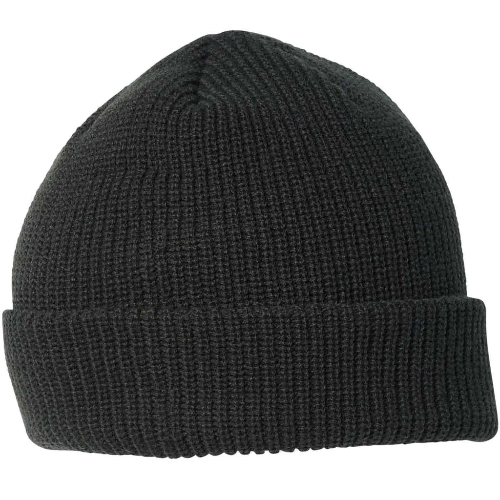 Volcom Full Stone Beanie Rinsed Black  Volcom   