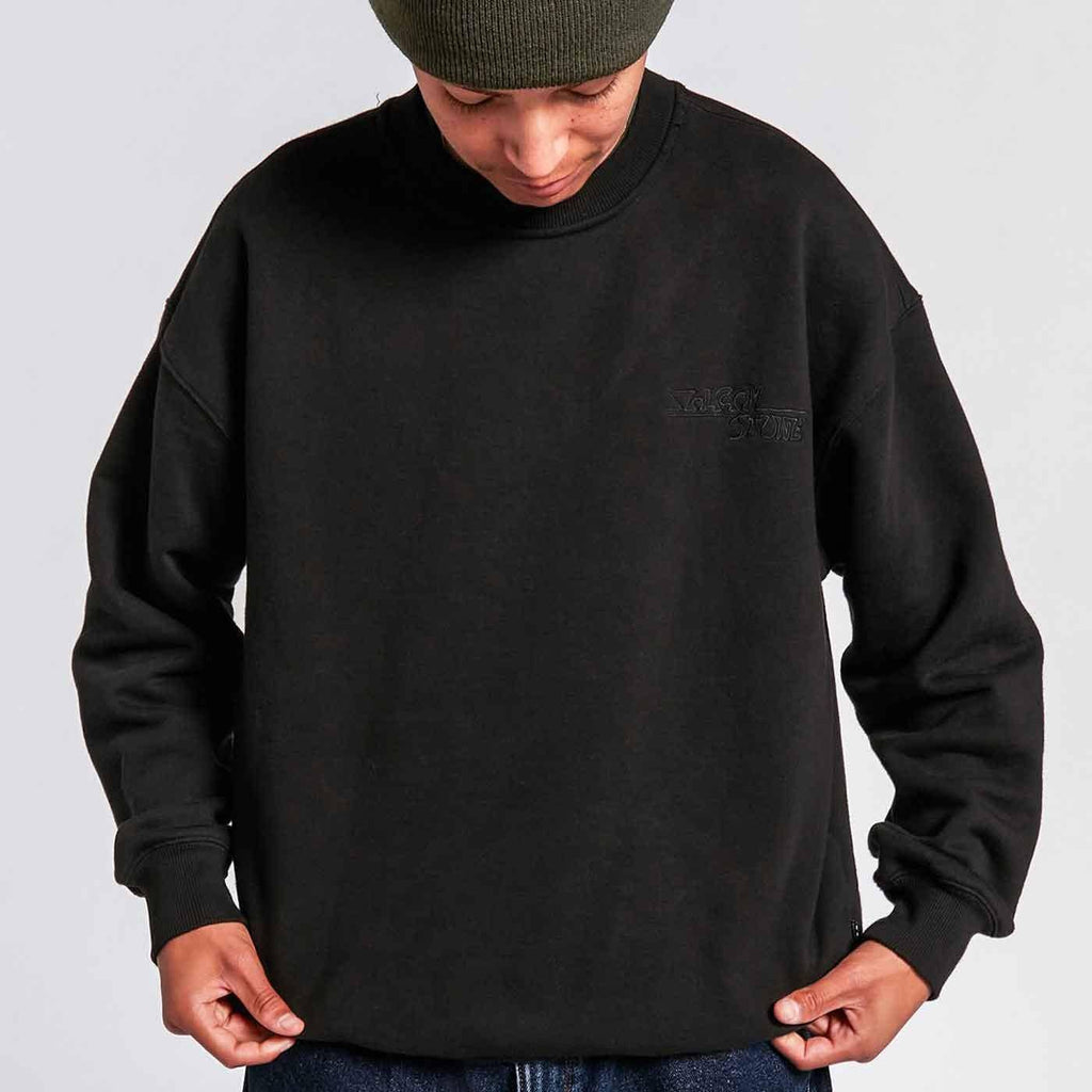 Volcom Louie Lopez Crewneck Sweatshirt Black  Volcom   