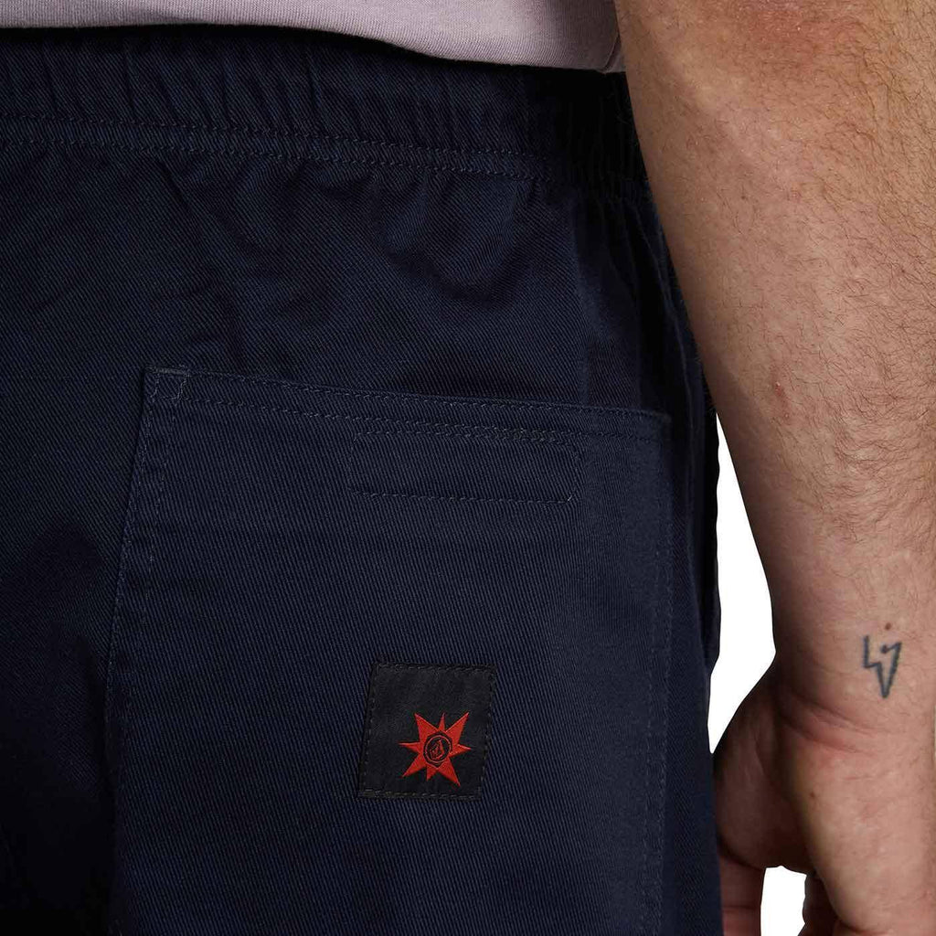 Volcom Outer Spaced Elastic Waist Pant Navy  Volcom   