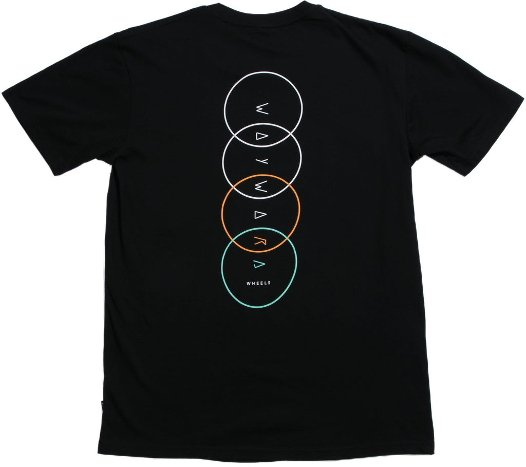 Wayward Inner Circle Tee Black  Wayward   