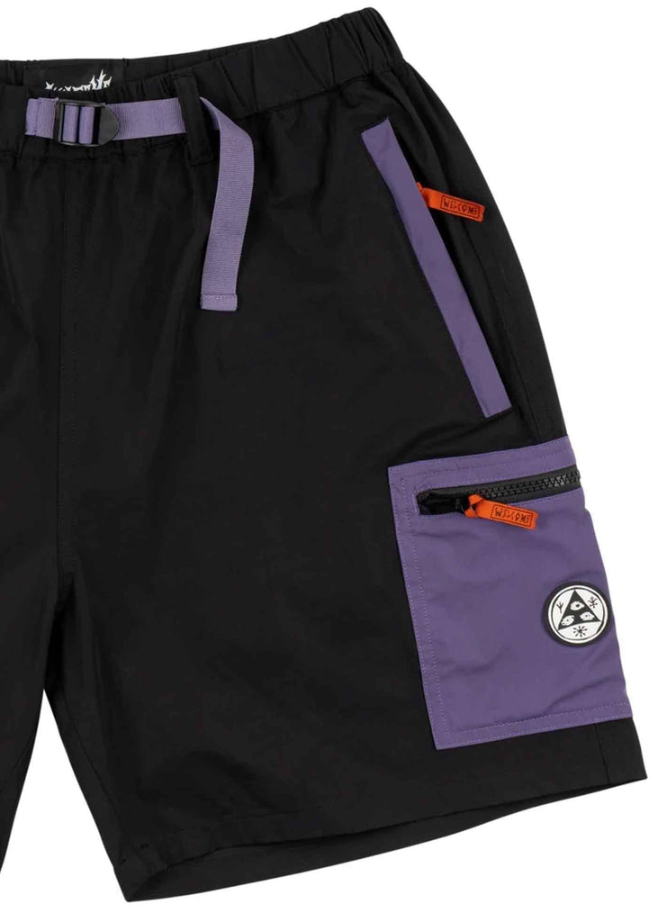 Welcome Apex Nylon Climber Shorts Black  Welcome   