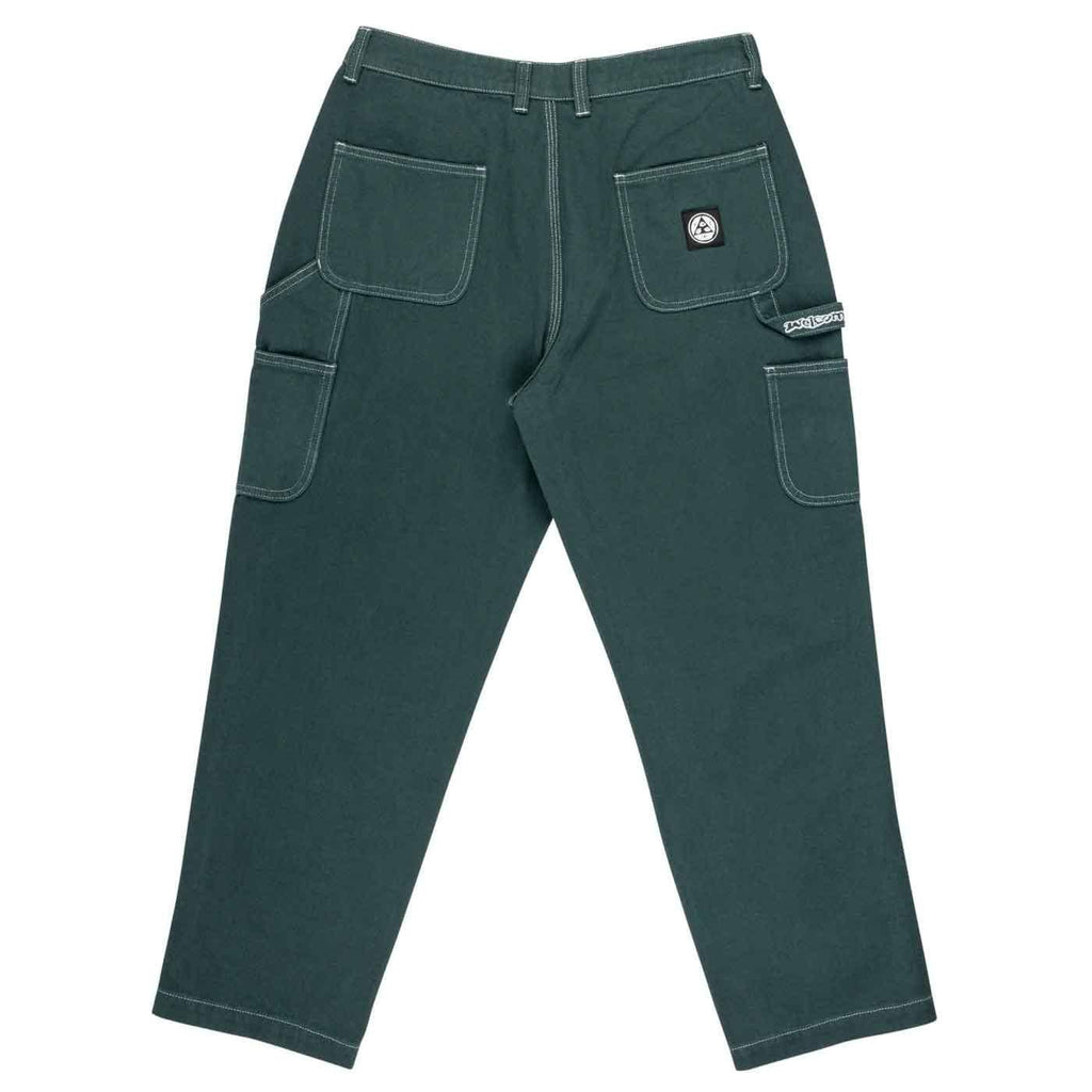 Welcome Brace Double Knee Carpenter Work Pants Spruce  Welcome   