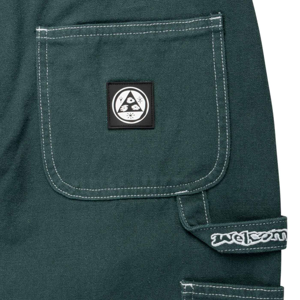 Welcome Brace Double Knee Carpenter Work Pants Spruce  Welcome   