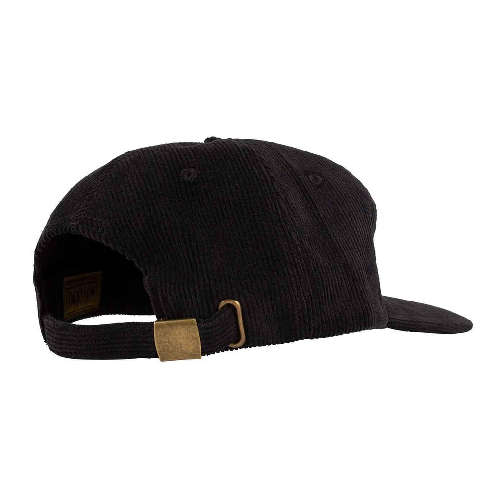 Welcome Burst Unstructured Cord Strap Back Cap Black  Welcome   
