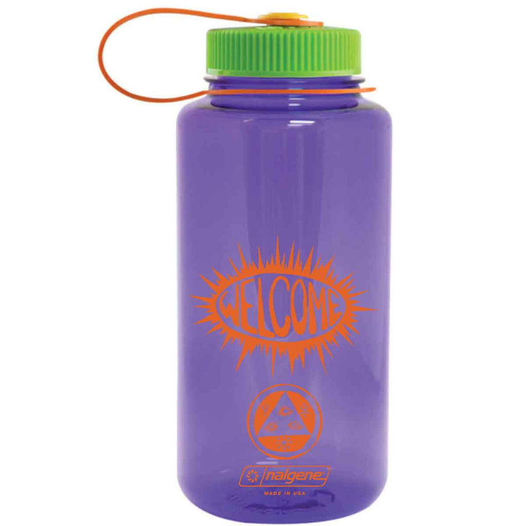 Welcome Hooter Shooter Nalgene Purple Wasserflasche  Welcome   