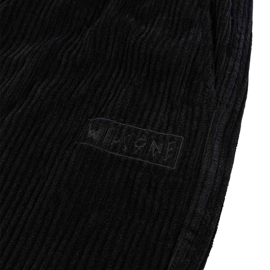 Welcome Hydra Elastic Waist Cord Pants Black  Welcome   
