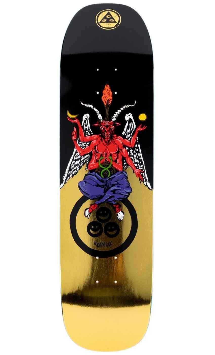 Welcome Lay Bapholit On Stonecipher 8.6 Deck Noir Or – Freedom Skateshop