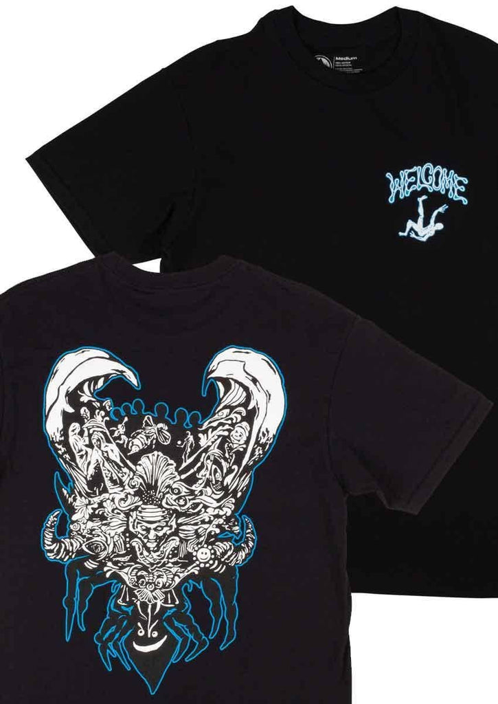 Welcome Menagerie Premium T-Shirt Black  Welcome   