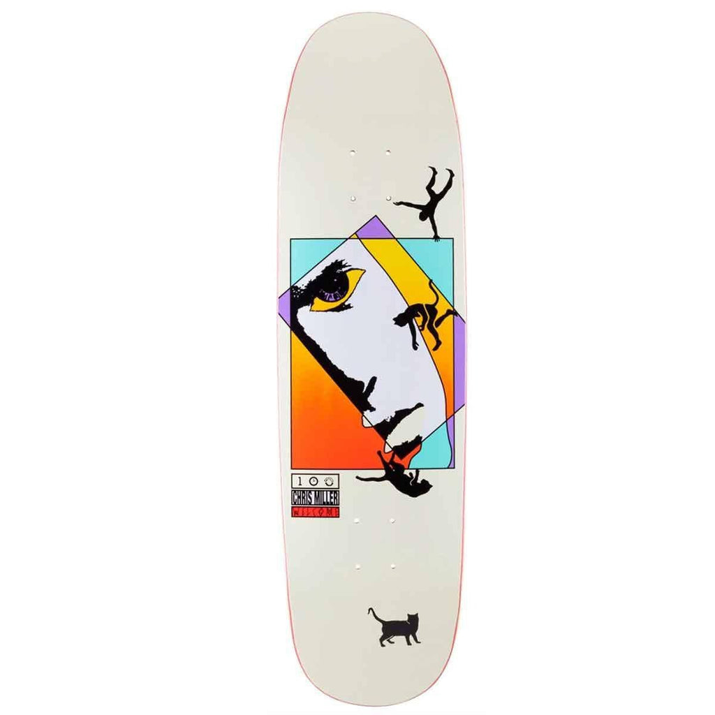 Welcome Miller Faces On Catblood 2.0 8.75 Deck Bone  Welcome   