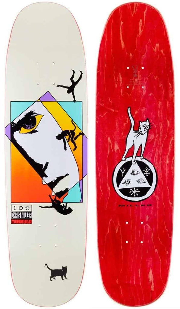 Welcome Miller Faces On Catblood 2.0 8.75 Deck Bone  Welcome   
